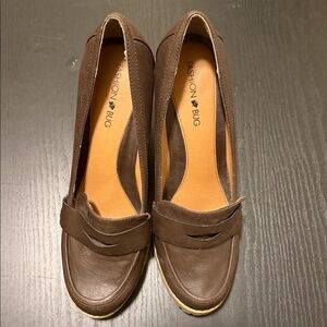 Vintage Fashion Bug Women's Classic Brown heels size 10